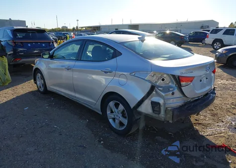 2011 Hyundai Elantra Gls (Ulsan Plant) from USA, damaged, VIN KMHDH4AE0BU119489